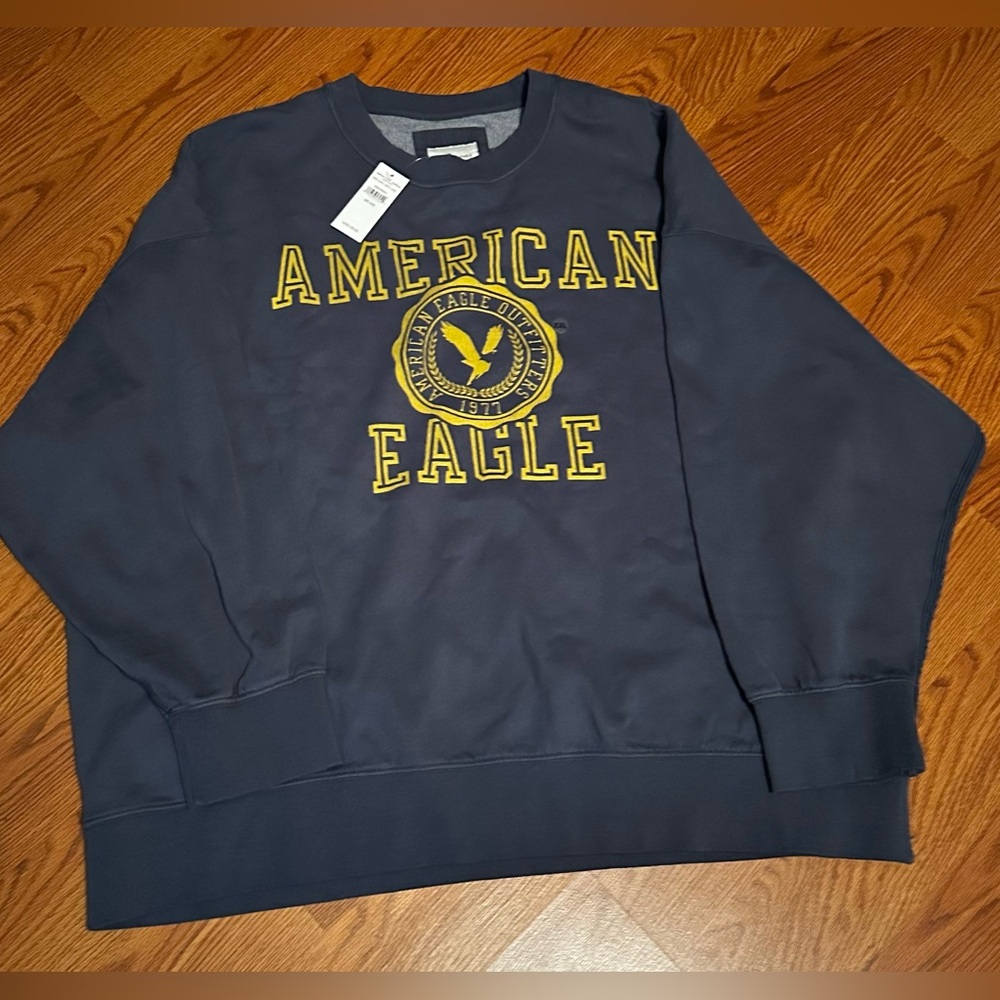 American Eagle Blue Sweatshirt size XXL